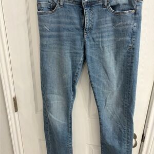 Pilcro by Anthropologie Light Blue Slim Boyfriend Jeans